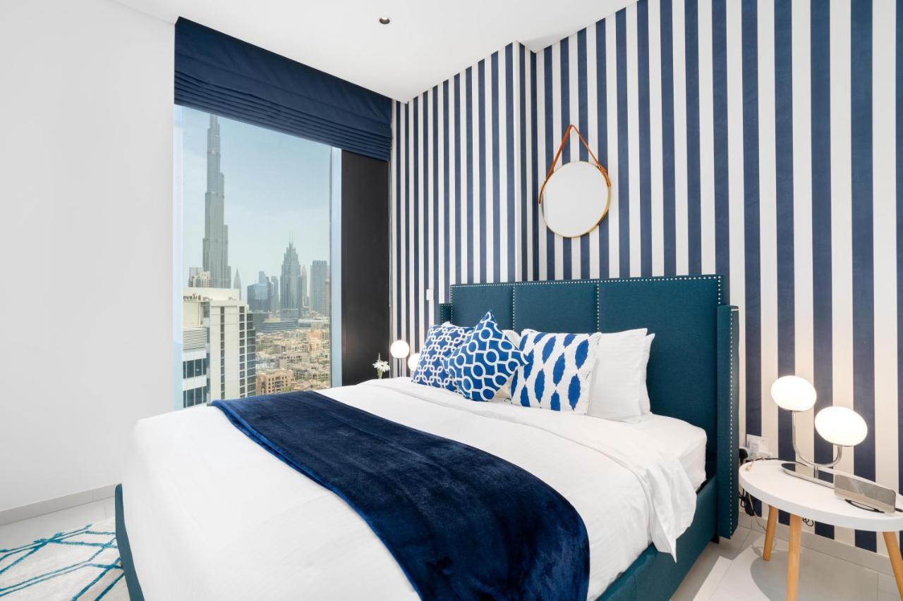 Ultimate Stay / 4 Beds / Burj Khalifa View / Ultra Modern / Business Bay Dubai Exterior photo